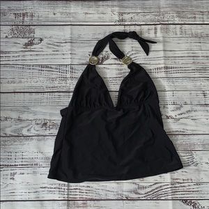 Hermanny Black Tankini Top